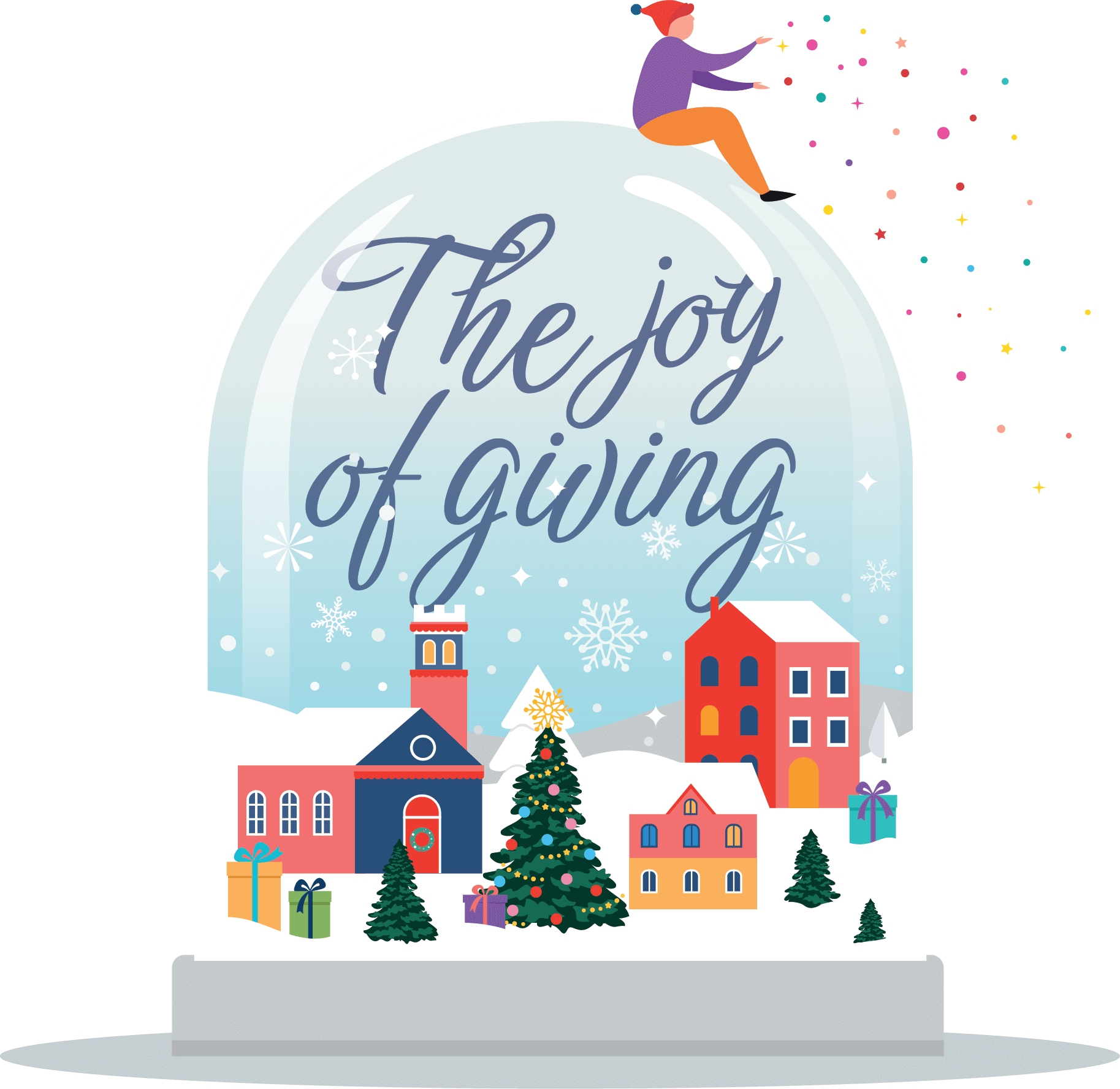 The joy of giving