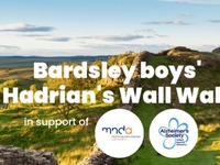 Bardsley boys' Hadrian's wall walk
