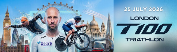 Triathlon T100 London for Debra 