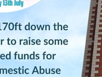 Laura's Charity Abseil for Domestic Abuse
