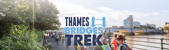 Thames Bridges Trek fundraiser for East to West