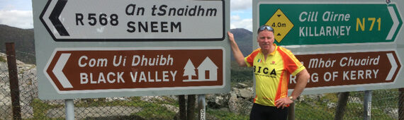 Brendan Dowd is Cycling Mizen to Malin head for Charity