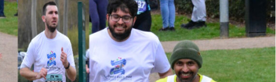 Dave, Kiran And Nirav Run London Landmarks For The Daniel Estick Trust