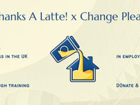 Change Please Coffee x Thanks A Latte!