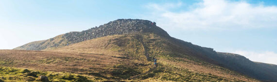 Walking up hill