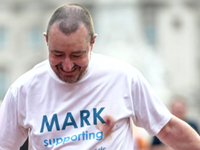 Mark is running the Big Half 2024 for Pem Friends