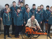 Racing a Half Marathon for Scouts & WheelPower