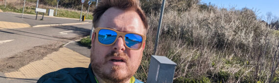 Raising monies on the way to a half century of half marathons