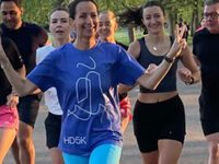 5km in an orange tutu 