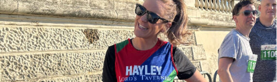 Running the London marathon!! 