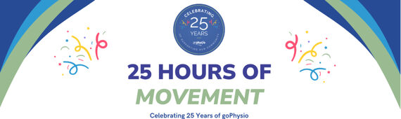 25 Hours of Movement at goPhysio Chandlers Ford