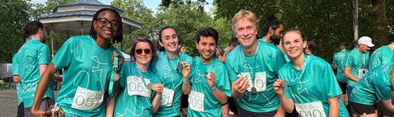 RSHP - 5km runners for Alan Davidson Foundation and Motor Neurone Disease Association