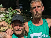 Running for Hope: Lewis & Shaun are running Chi Half Marathon in aid of Stonepillow!