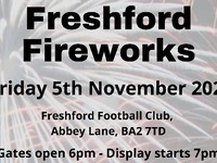 Freshford Fireworks 2021 Tickets
