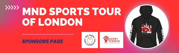 MND Sports Tour of London - Sponsors Page