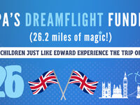 Running 26.2 miles for Dreamflight – Inspired by Edward’s journey