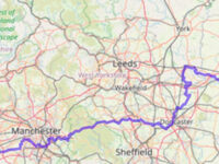 Coast to Coast, 215 mile run. 