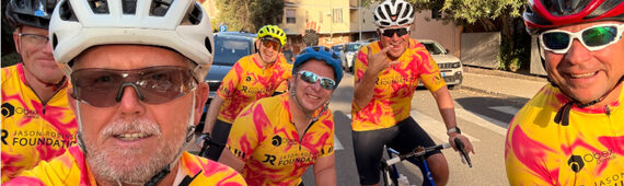 I am Riding The 2026 Jason Robinson Foundation Corsica Challenge