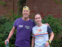 Lionel and Ellie's Edinburgh marathon 