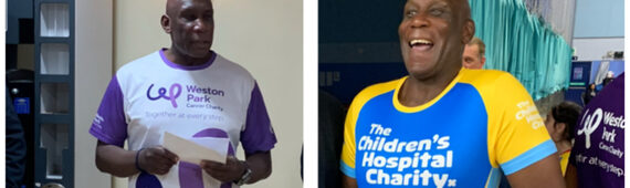 Uriah Rennie 12hr Walking football Fundraiser for Weston Park and Sheffield Children's Hospital Charity