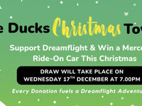 🎄 Ducks Christmas Raffle – Win a Mercedes Ride-On Car!