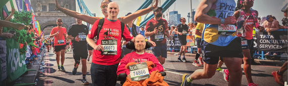 Dan and John versus London Marathon 