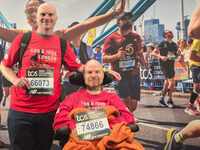 Dan and John versus London Marathon 