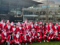 Toyota Santa Fun Run