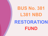 L381 NBD "The Bread Van" Restoration & Maintenance Fund
