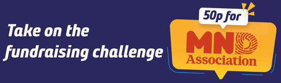 50p for MND colleague fundraising challenge