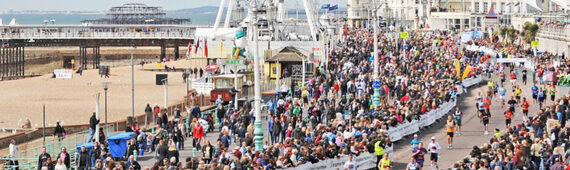 Ems running Brighton marathon 🌞