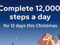 Express 12,000 Steps for 12 Days