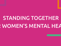 Standing together for women's mental health