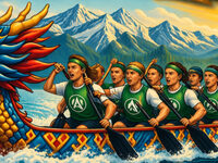 🚣‍♂️ Aspen Dragons Take on the Challenge! 🐉💙
