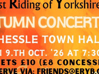 East Riding of Yorkshire Band Autumn Concert 2026