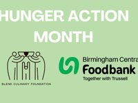 Blend Culinary Foundation’s Hunger Action Month Campaign for Birmingham Central Foodbank