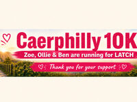 Zoe + Ollie + Ben Caerphilly 10k
