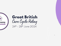 The Great British Care Cycle Relay Scottish Leg!
