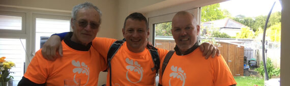 Rob & Terry's Virtual London Marathon from NZ & UK