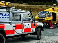 Tim's Spine Challenge North run for WaterAid & Mountain Rescue