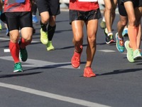 Running the London Marathon April 26th 2015.