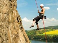 Abseiling for Canine Partners