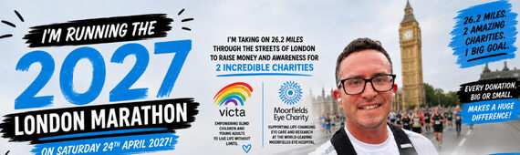 Adam is Running the London Marathon 2027