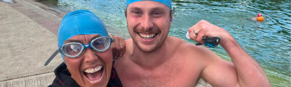 Josh and Rosie are swimming the 2 mile Serpentine for two amazing small charities