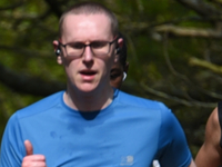 Sam runs the Oxford Half Marathon for Rainbow Migration