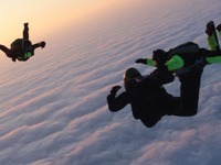 Cutting Crew Skydive