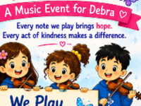 Fundraising with Violin performance 